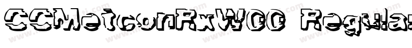 CCMetconRxW00 Regular字体转换